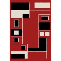 RELAX 65081 (Rectangulaire, 150X220, ROUGE)