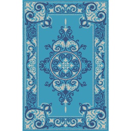 RELAX 62670 (Rectangulaire, 240X400, BLEU TURQUOISE)