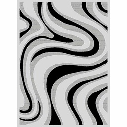 MALAGA 79701 (Rectangulaire, 200X280, GRIS CLAIRE_GRIS CLAIRE)