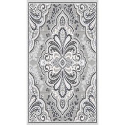 VALENCIA 71490 (Rectangulaire, 200X280, GRIS CLAIRE_GRIS CLAIRE)