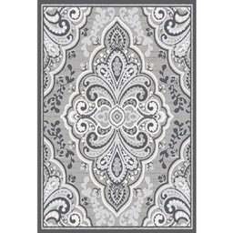 VALENCIA 71490 (Rectangulaire, 200X280, GRIS FONCE_GRIS CLAIRE)