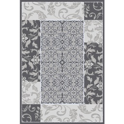 VALENCIA 75960 (Rectangulaire, 200X280, GRIS FONCE_GRIS CLAIRE)