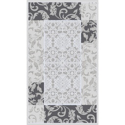 VALENCIA 75961 (Rectangulaire, 200X280, GRIS CLAIRE_GRIS CLAIRE)