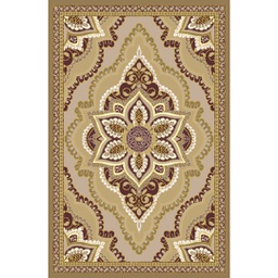 VALENCIA 84041 (Rectangular, 200X280, BRUN BEIGE_IVOIR MATT)