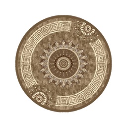 TADJ 47690 (Round, 165X165, BRUN PALE)