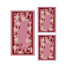 RELAX 4233A (Rectangulaire, ( T 60X150 + 2T 60X110 ), BOIS DE ROSE)