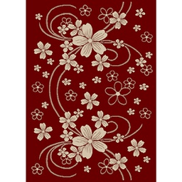 رولاكس 6013G (مستطيل, 150X220, أحمر عنابي)