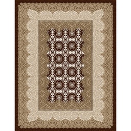 SHIRAZ 76070 (Rectangular, 165X230, MARRON CAFE)