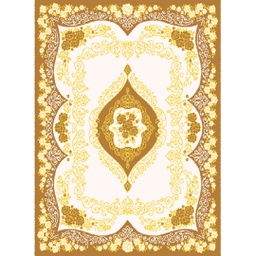 ISHRAK 86430 (Rectangulaire, 200X275, MARRON MIEL)