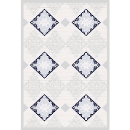 VALENCIA 64301 (Rectangulaire, 200X280, GRIS CLAIRE_BLANC)