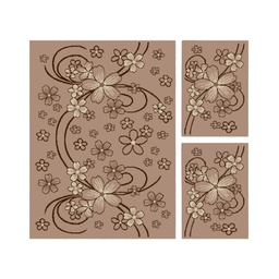 RELAX 6013D (Rectangulaire, ( T 150X220 + 2T 60X110 ), BRONZE CLAIR)