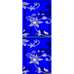 RELAX 50834 (Rectangulaire, 60X220, BLEU ROI)