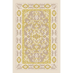 فالينسيا 51124 (مستطيل, 75X120, بيج فاتح  / عاجي بدون لمعة)