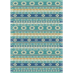 NAILI 86011 (Rectangulaire, 200X280, BLEU TURQUOISE CLAIRE)