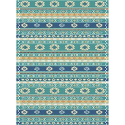 NAILI 86012 (Rectangulaire, 200X280, BLEU TURQUOISE CLAIRE)