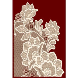 SAOURA 86381 (Rectangular, 210X270, BORDEAUX)