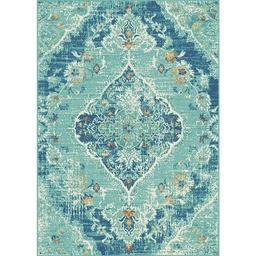 NAILI 86530 (Rectangulaire, 200X280, BLEU TURQUOISE CLAIRE)