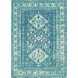 NAILI 86540 (Rectangulaire, 200X280, BLEU TURQUOISE CLAIRE)