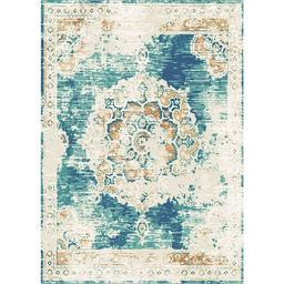 NAILI 86580 (Rectangulaire, 200X280, BLEU TURQUOISE CLAIRE)