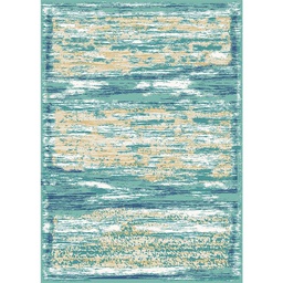 NAILI 86630 (Rectangulaire, 200X280, BLEU TURQUOISE CLAIRE)