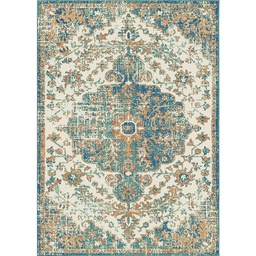 NAILI 86511 (Rectangulaire, 200X280, BLEU TURQUOISE CLAIRE)