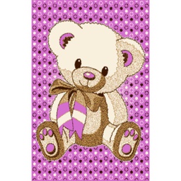 TADJ 85300 (Rectangulaire, 100X150, MAUVE CLAIRE)