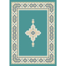 NAILI 88850 (Rectangulaire, 200X280, BLEU TURQUOISE FONCE)