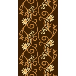 RELAX 60185 (Rouleau, 90X300, MARRON BORDEAUX)