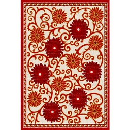 VALENCIA 76595 (Rectangular, 200X280, BORDEAUX_ROUGE)