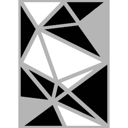 رولاكس 7363B (مستطيل, 150X220, رمادي فاتح)
