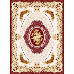 ISHRAK 85590 (Rectangular, 200X275, BORDEAUX)