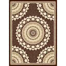 MELODIE 86621 (Rectangular, 190X275, MARRON CHOCO_IVOIRE)
