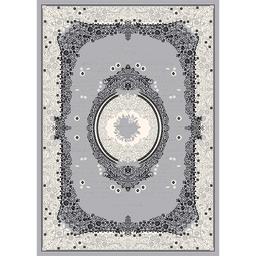 MELODIE 89040 (Rectangulaire, 190X275, GRIS CLAIRE_GRIS CLAIRE)