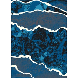 KOALA 89240 (Rectangulaire, 200X280, BLEU AZURE PES MILANO)