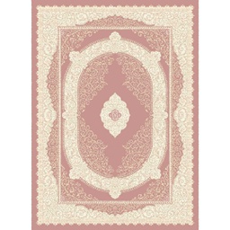 ميلودي 89050 (مستطيل, 190X275, وردي خشبي / عاجي)