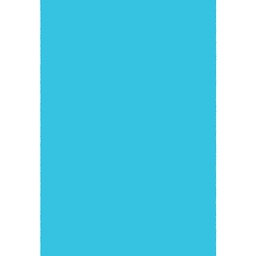 PLUME 10000 (Rectangulaire, 160X230, BLEU TURQUOISE LX)