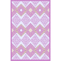 VALENCIA 64300 (Rectangulaire, 160X220, VIOLET CLAIRE_CREME)