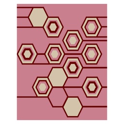 RELAX 7578A (Rectangulaire, 210X270, BOIS DE ROSE)