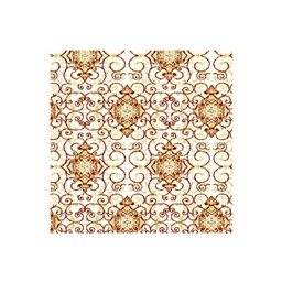 VALENCIA 51120 (Living room &amp; Room, LARGEUR 200, BORDEAUX_CREME, Oriental)