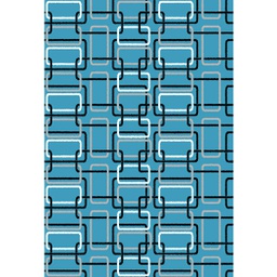 RELAX 54902 (Living room &amp; Room, LARGEUR 420, BLEU TURQUOISE, Modern)