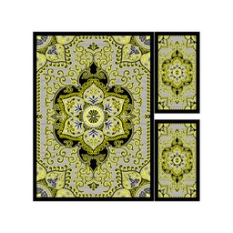 VALENCIA 58291 (Rectangulaire, ( T 160X220 + 2T 60X110 ), MARRON CHOCO_CH)