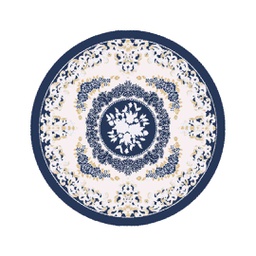 ISHRAK 85590 (Rond, 120X120, BLEU NUIT)