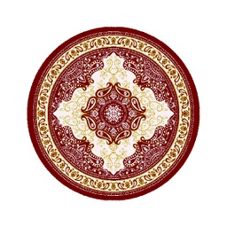 ISHRAK 48263 (Rond, 120X120, BORDEAUX)