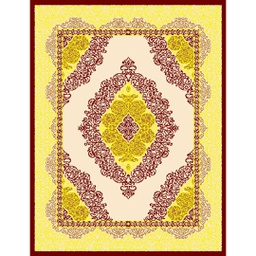 ISHRAK 85051 (Rectangular, 200X150, BORDEAUX)