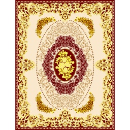 ISHRAK 85594 (Rectangular, 200X150, BORDEAUX)