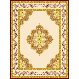 ISHRAK 85044 (Rectangular, 200X150, BORDEAUX)