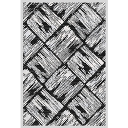 VALENCIA 76600 (Rectangular, 200X280, GRIS CLAIRE_NOIRE)