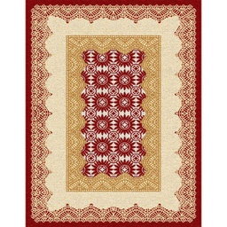 SHIRAZ 76071 (Rectangular, 165X230, BORDEAUX)