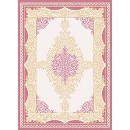 ISHRAK 86450 (Rectangulaire, 200X275, BOIS DE ROSE)