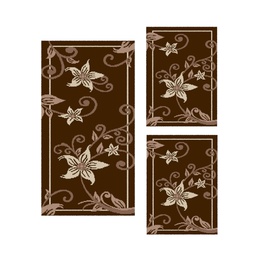 RELAX 5083B (Rectangulaire, ( T 60X150 + 2T 60X110 ), MARRON BORDEAUX)